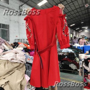 Rossboss | summer cotton dress overknee