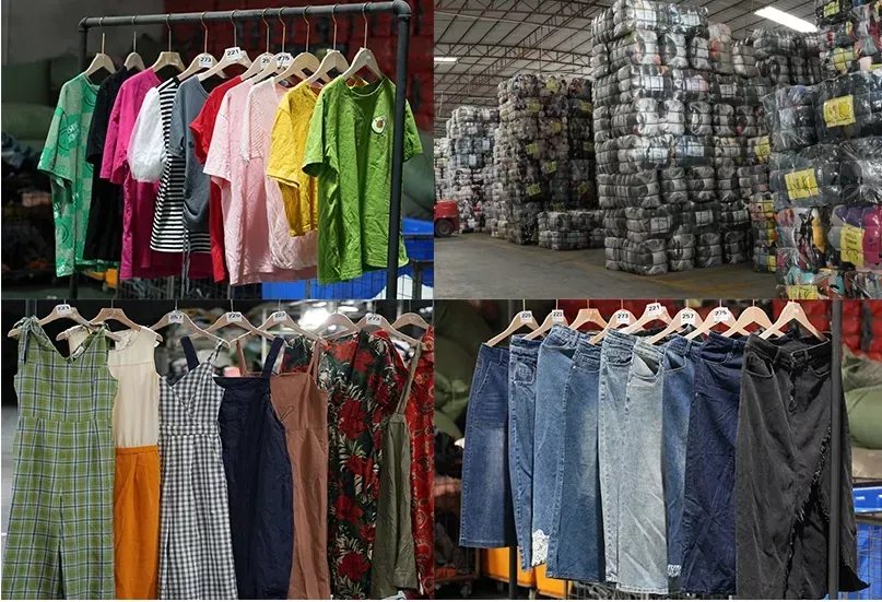 Summer women's clothing bales
