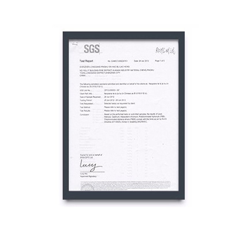 SGS certification badge